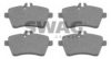 SWAG 10 91 6536 Brake Pad Set, disc brake
